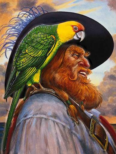 Pauly Official Parrot